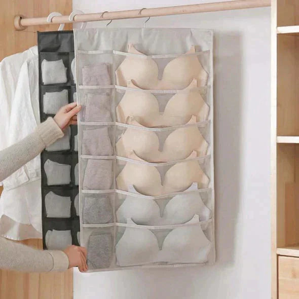30 Grids Double Sided Hanging Organizer