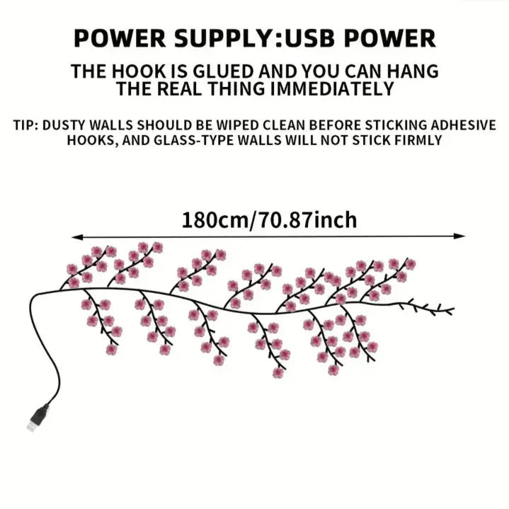GlowFlora™ Cherry Blossom Branch Lights