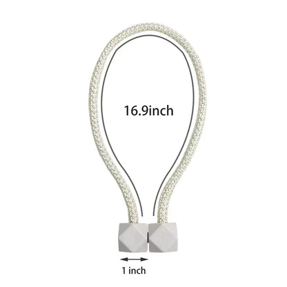 Magnetic Curtain Tieback (Multicolor)