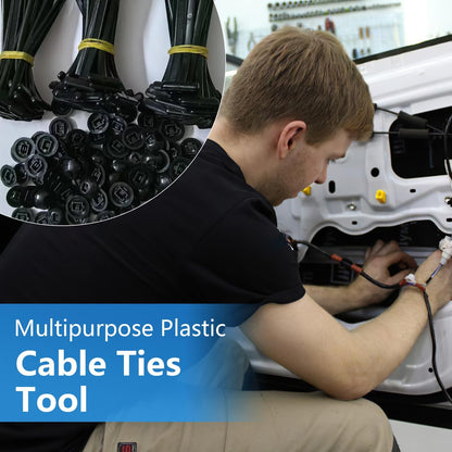 Heavy Duty Nylon Cable Ties (Self-Locking)