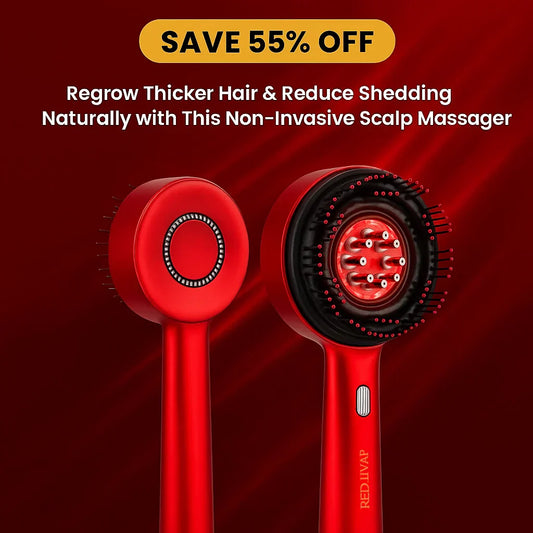Premium Scalp Massager with Built-in Oil Applicator – Boost Hair Growth & Relaxation™
