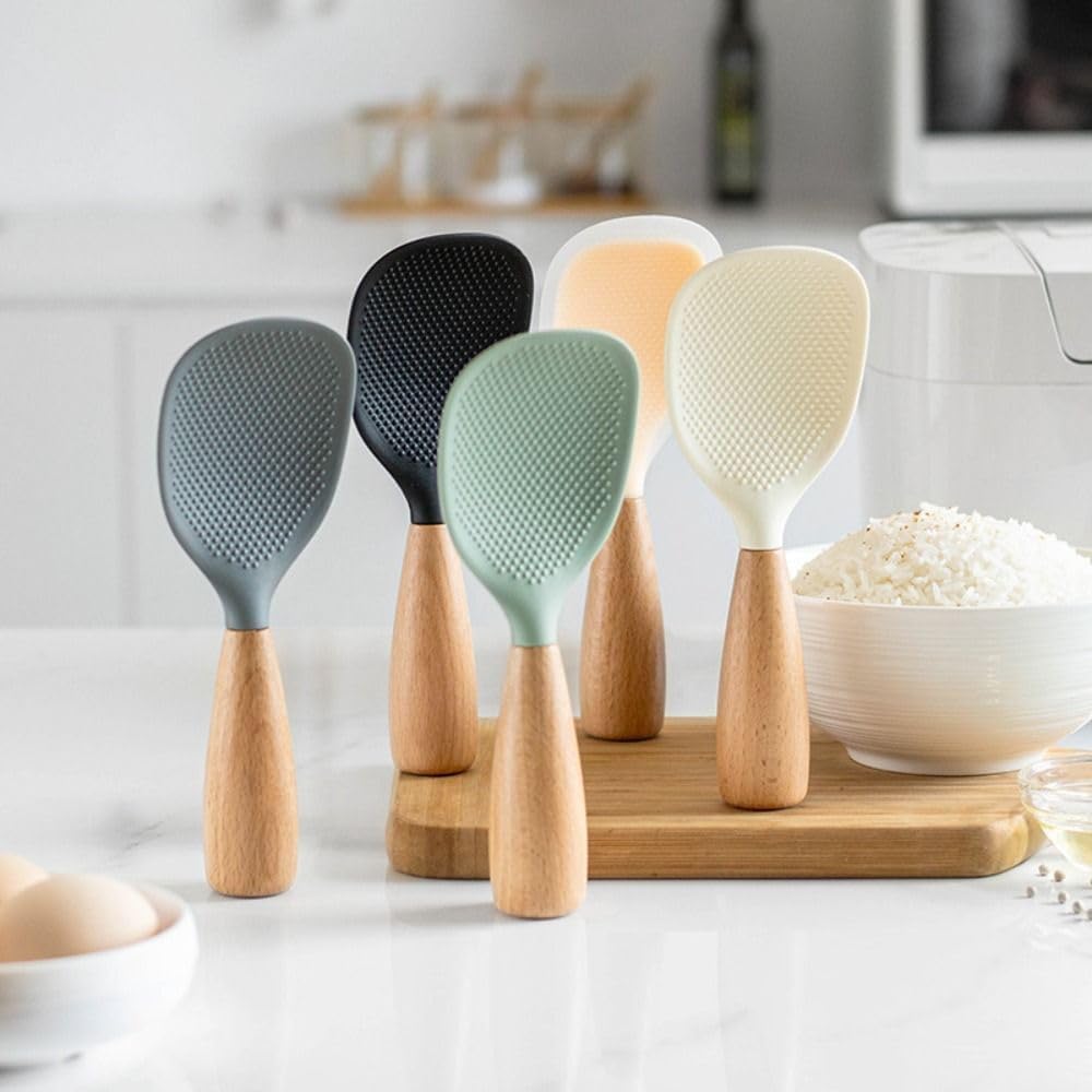 Self Standing Non-Stick Multipurpose Spoon (Heat Resistant & Easy to Clean)
