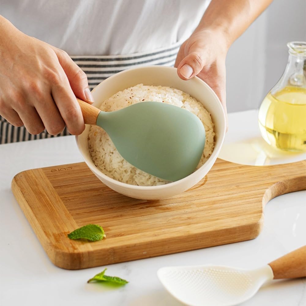 Self Standing Non-Stick Multipurpose Spoon (Heat Resistant & Easy to Clean)