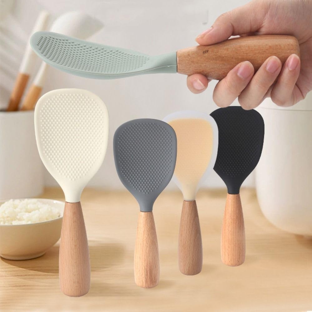 Self Standing Non-Stick Multipurpose Spoon (Heat Resistant & Easy to Clean)