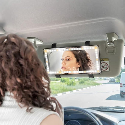 Flapos™ LED Car Sun Visor Vanity Mirror
